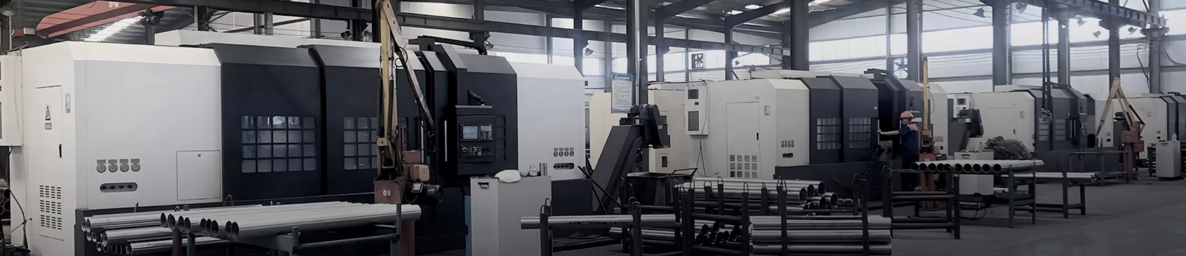 the workshop of Junfu Hydraulic Technology
