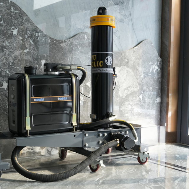 FE Series Hydraulic Cylinder Dump Truck Hydraulic Jack with Piston Eye