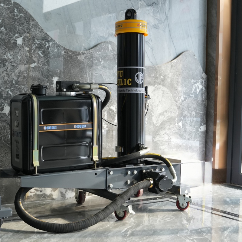 FE Series Hydraulic Cylinder Dump Truck Hydraulic Jack with Piston Eye