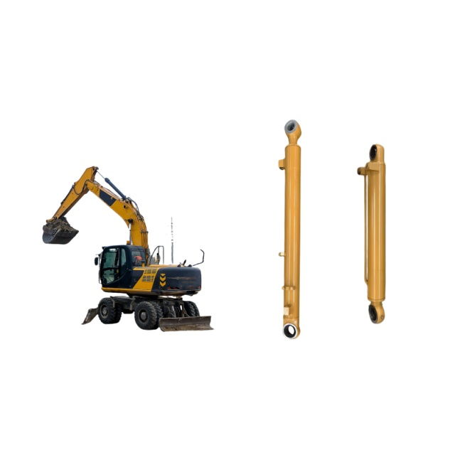 Double-Acting Backhoe Excavator Hydraulic RAM Piston Cylinder 