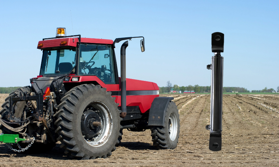Double Acting Hydraulic Agricultural Machinery Cylinder