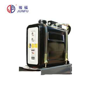 Professional rear mounted 80/100/120/150/180L Strap type steel tipping truck hydraulic oil tank