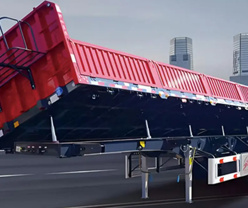 3-20 ton Tilt Tray Truck Underbody telescopic multi-stage hydraulic cylinder small tipper trailer lift and power unit