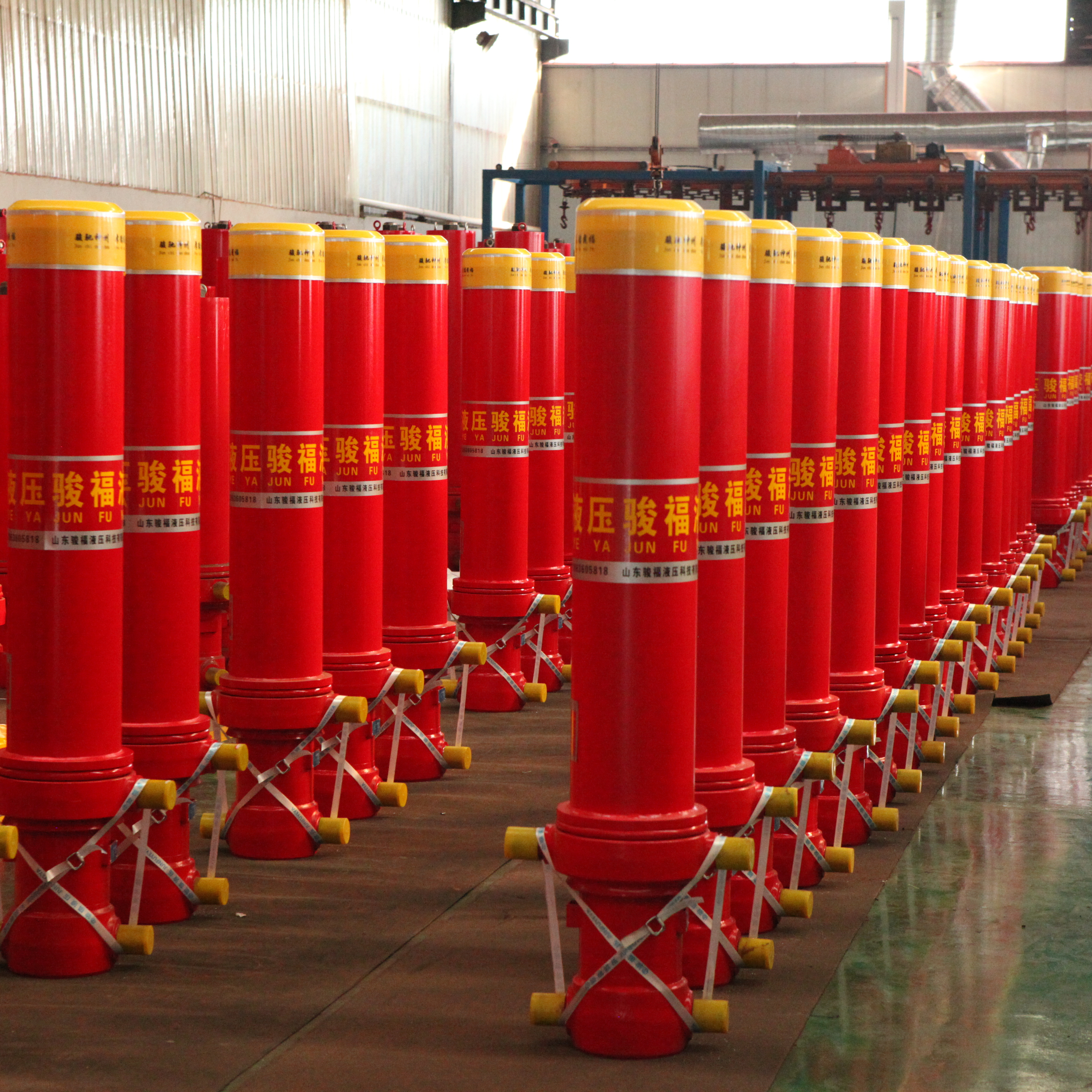Hyva Model FC Front-end Hydraulic Cylinder for Dump Truck