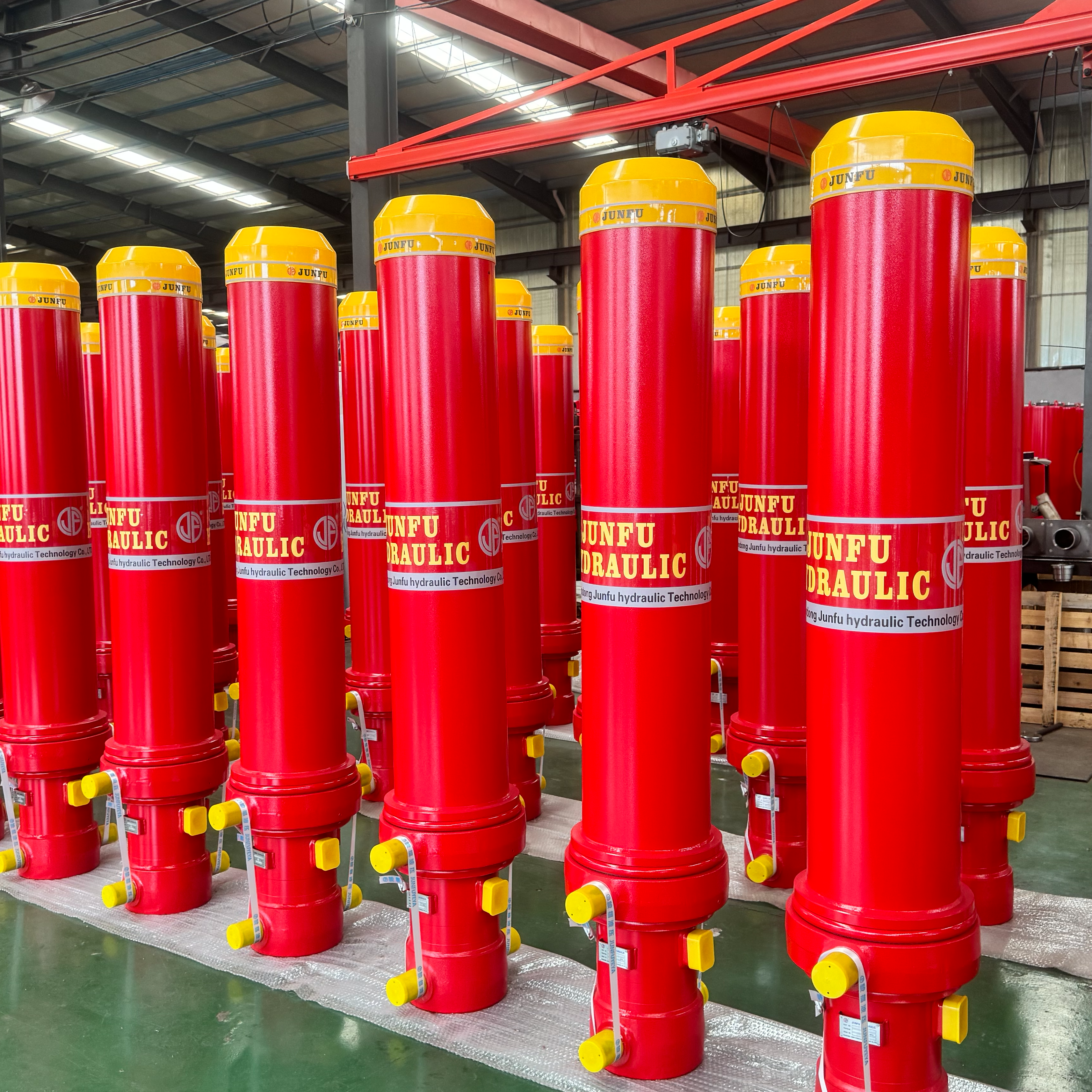 Hyva Model FC Front-end Hydraulic Cylinder for Dump Truck